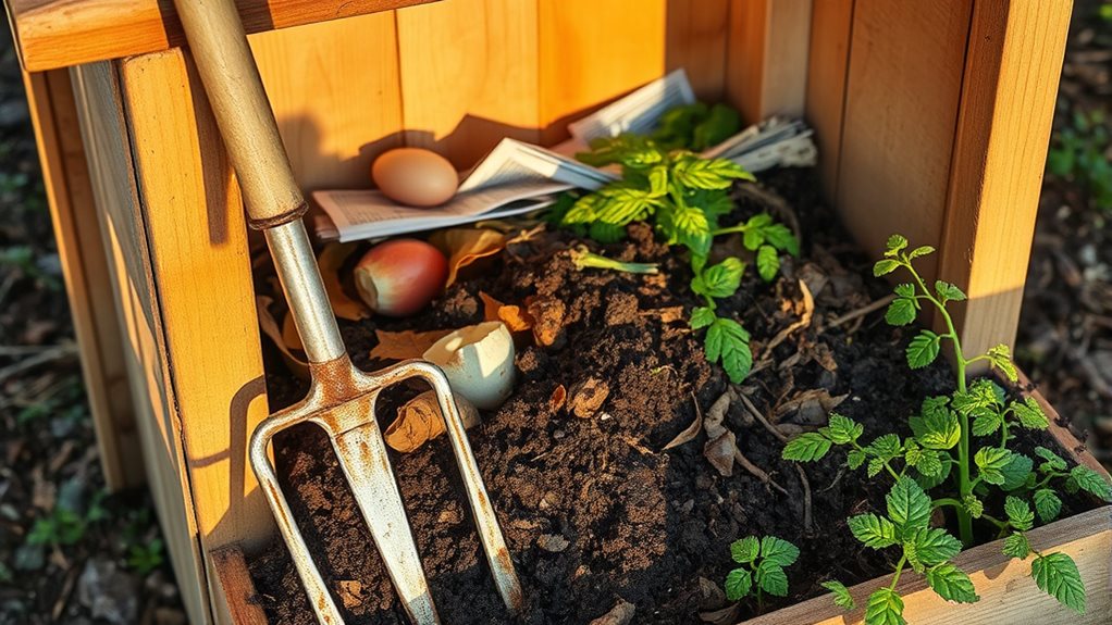 balanced composting yields garden ready compost