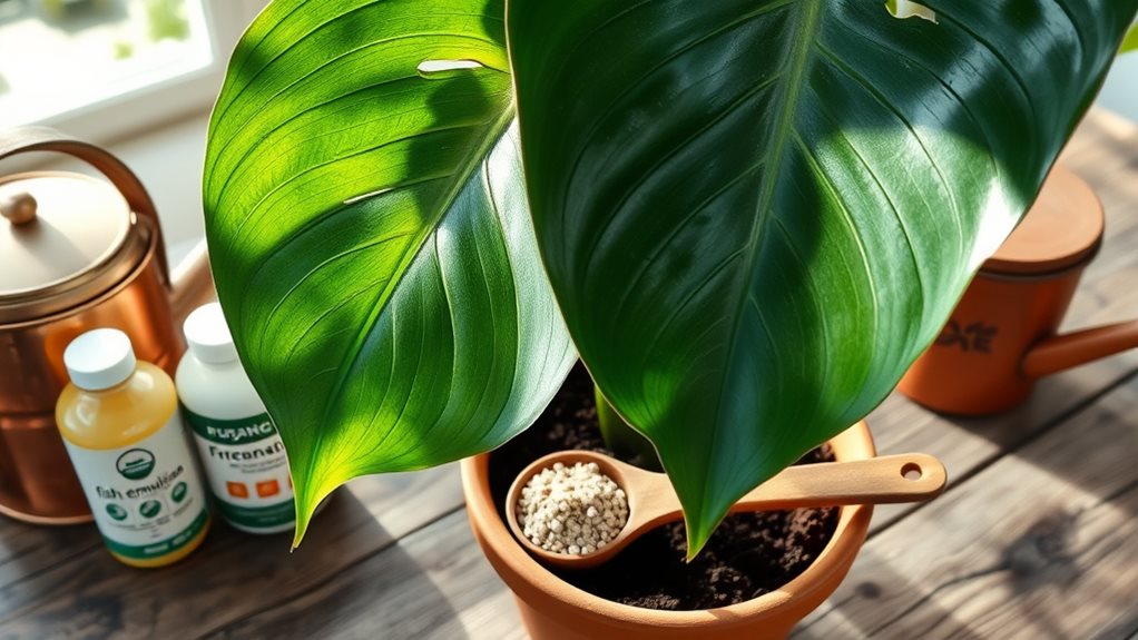 balanced fertilization for healthy houseplants