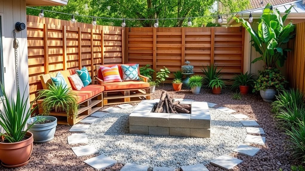 budget friendly outdoor oasis