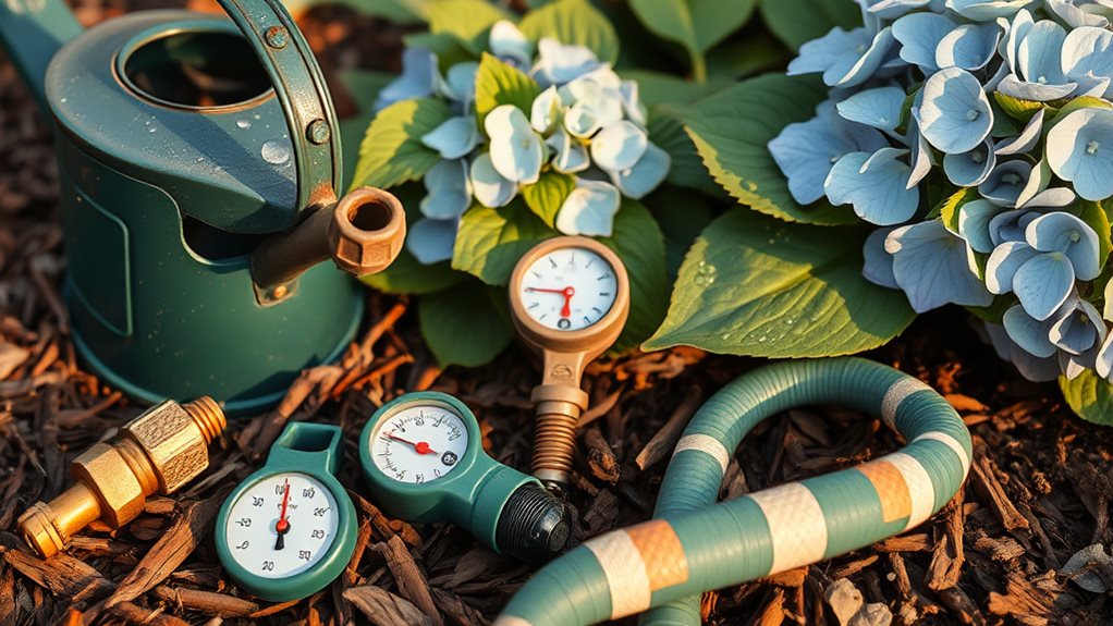 efficient targeted watering improves plant health