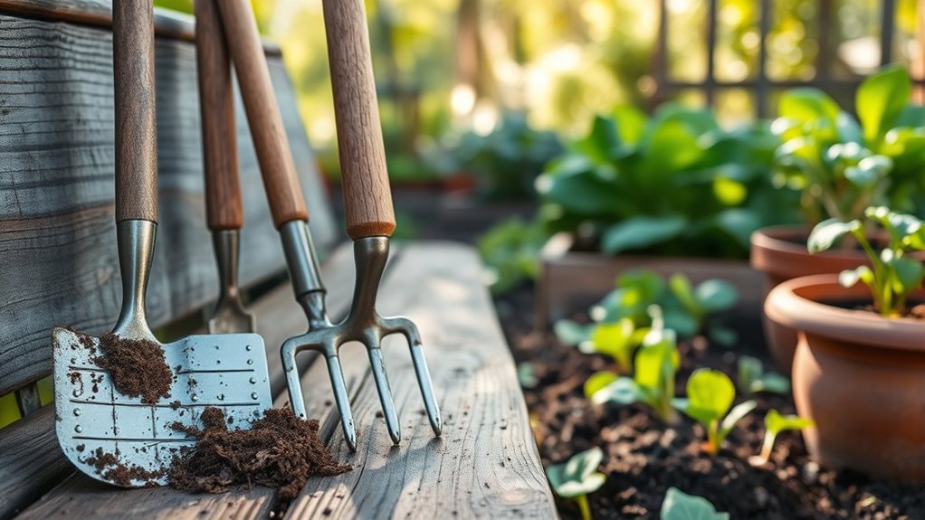 essential digging equipment for gardening