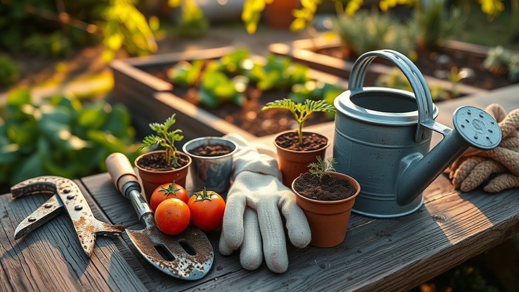 fundamental gardening tools for beginners