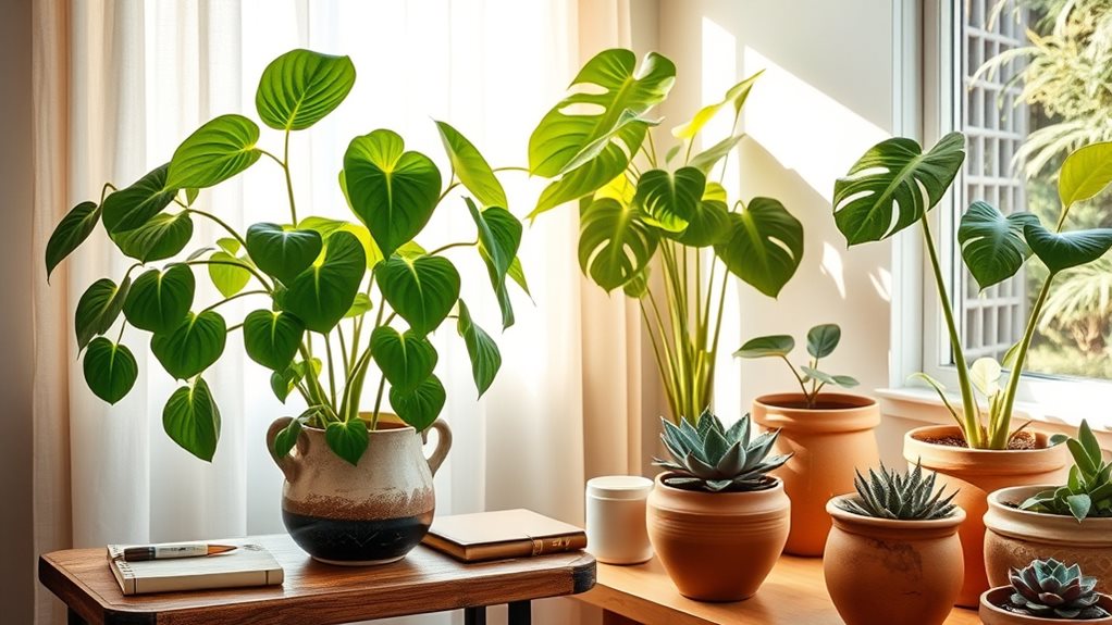 light conditions determine plant success