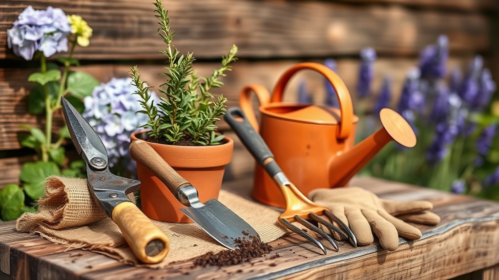 maintain garden tools for longevity