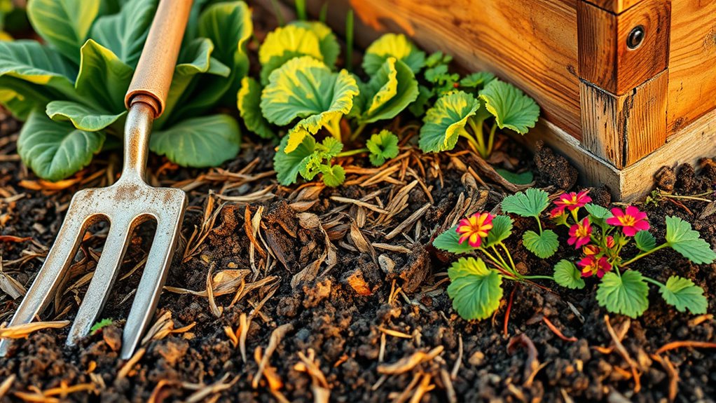 no till compost mulch minimal disturbance