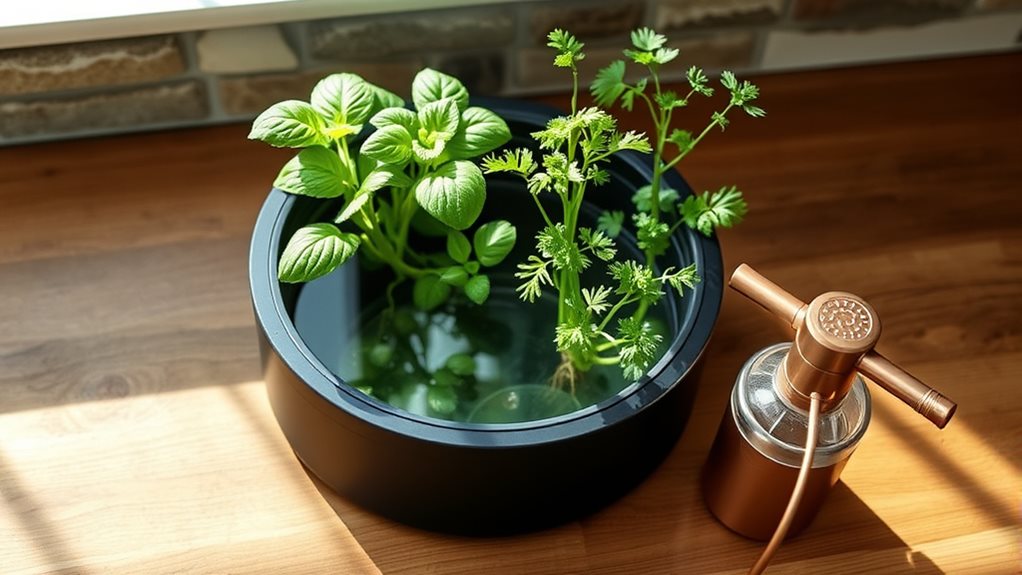 sleek closed nutrient rich anti algae design