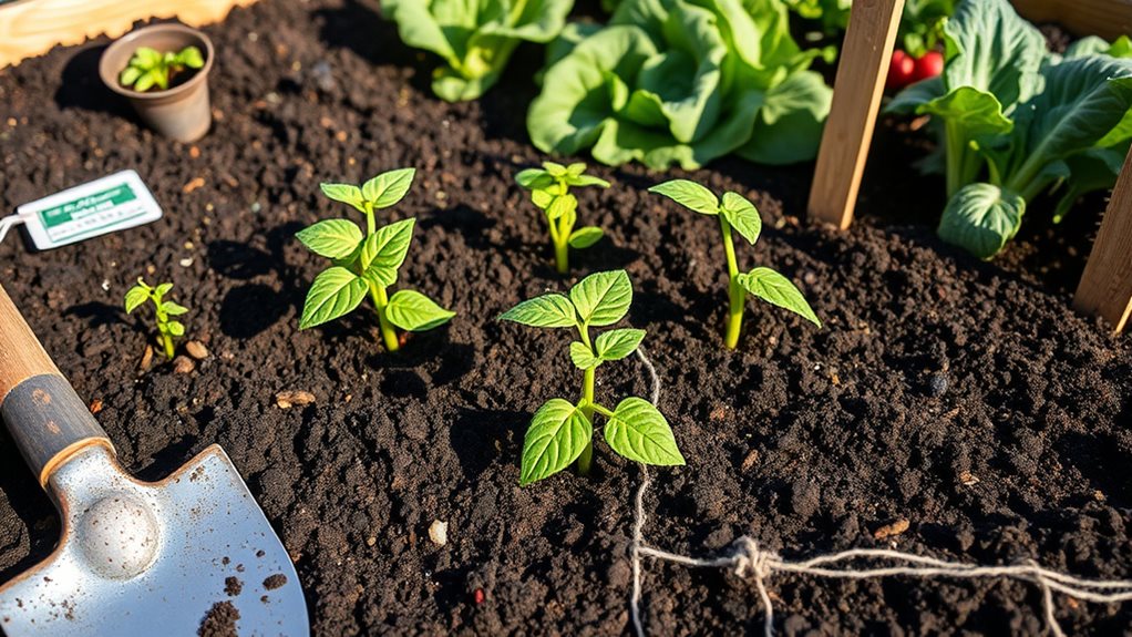 soil health planting depth water pest management