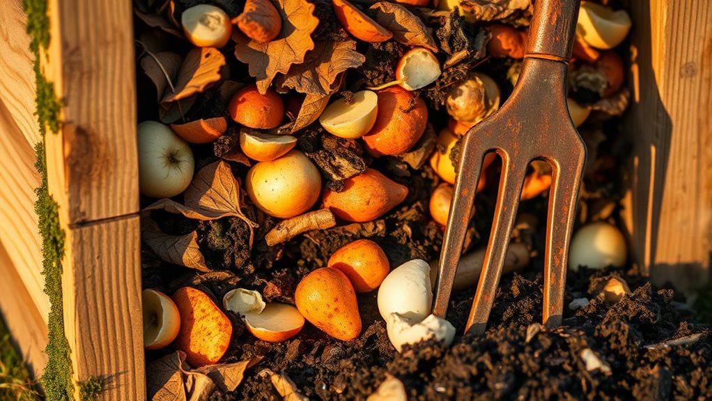sustainable soil enrichment through composting