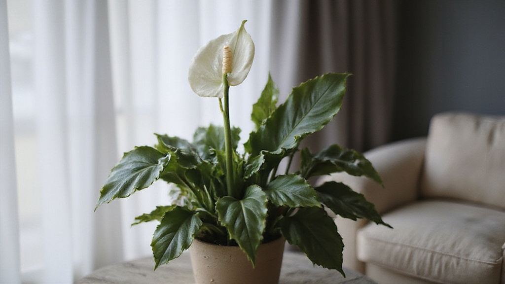 air purifying elegant communicator plant