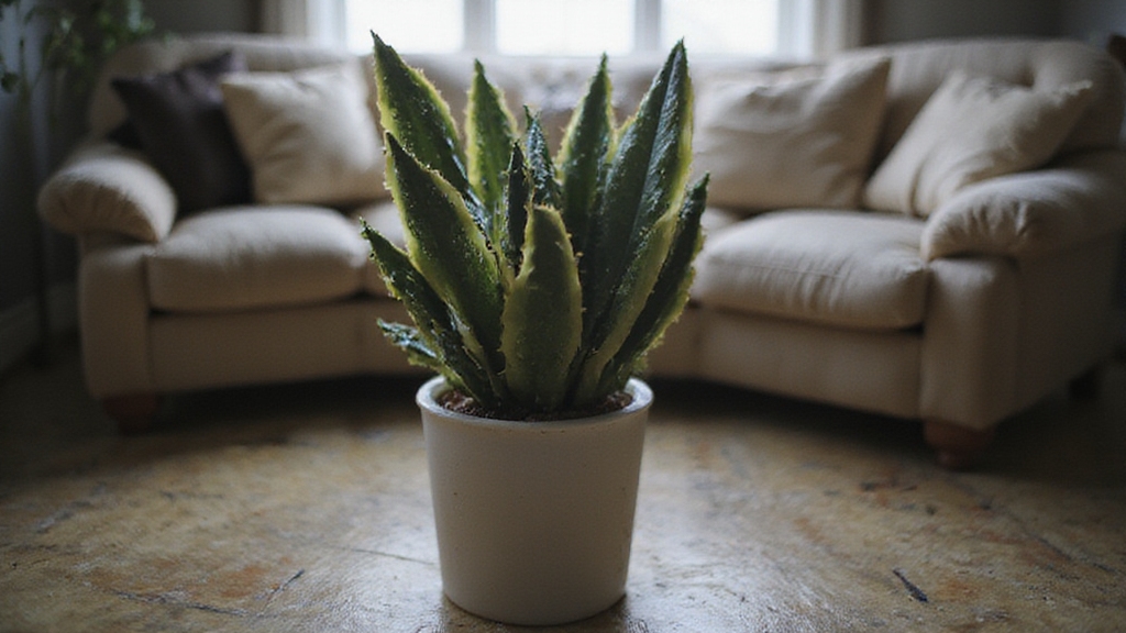 beginner friendly air purifying low maintenance architectural houseplant
