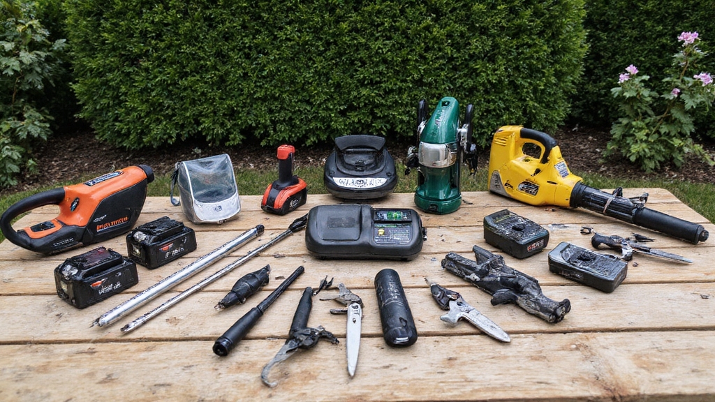 cordless power versatile gardening tools