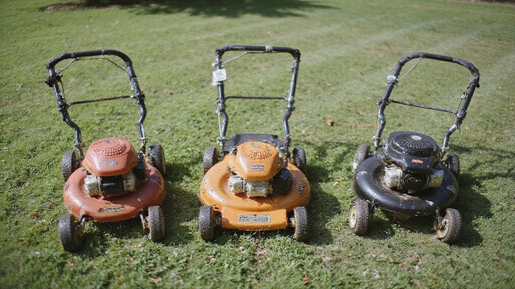 gas powered push mower workhorses; best push mowers