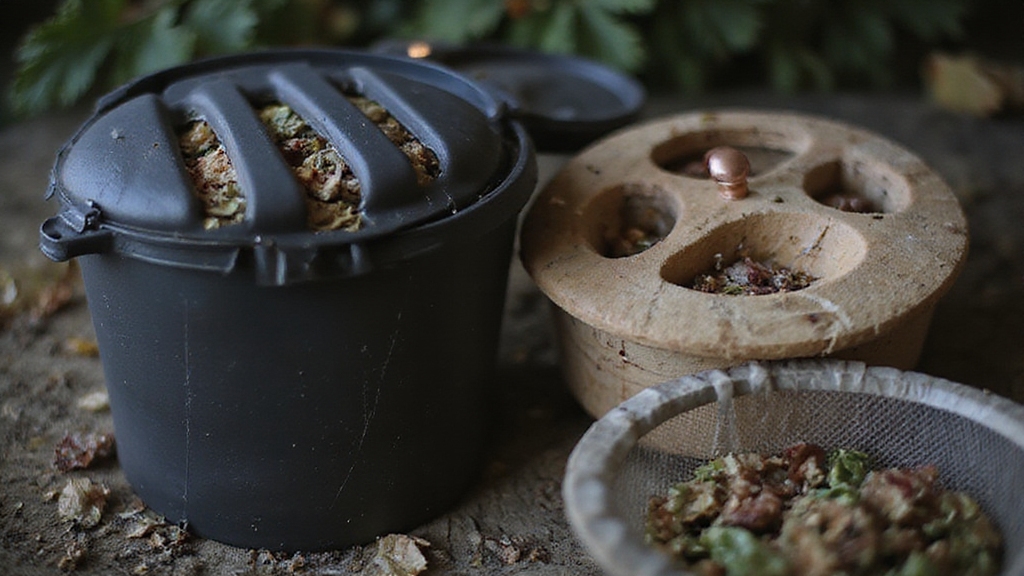 key features for composting bins