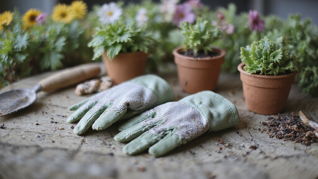 lightweight dexterous breathable protective gardening gloves