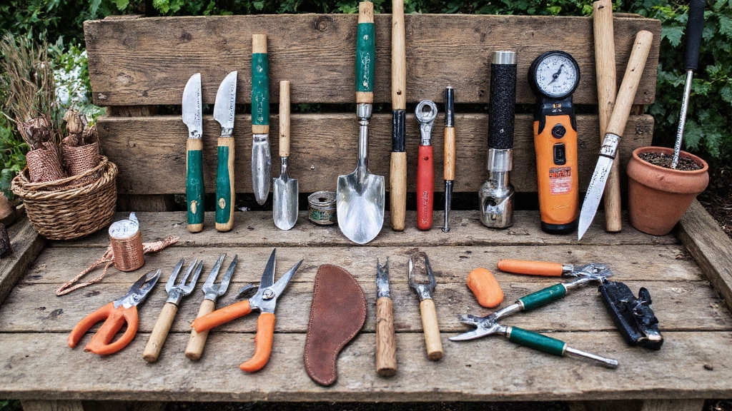 specialized tools for gardening tasks