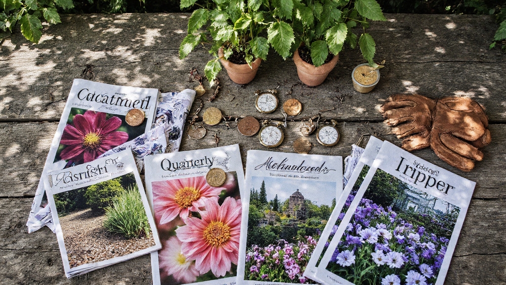 subscription options publishing frequencies gardening magazines