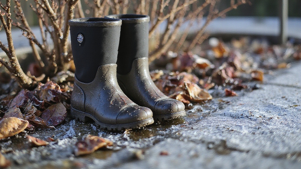 waterproof insulated slip resistant comfortable garden boots